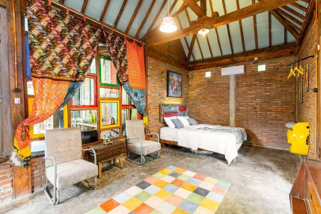 Отель Omah Dhalang, Ethnic Java House With Nature View Jarakan Экстерьер фото